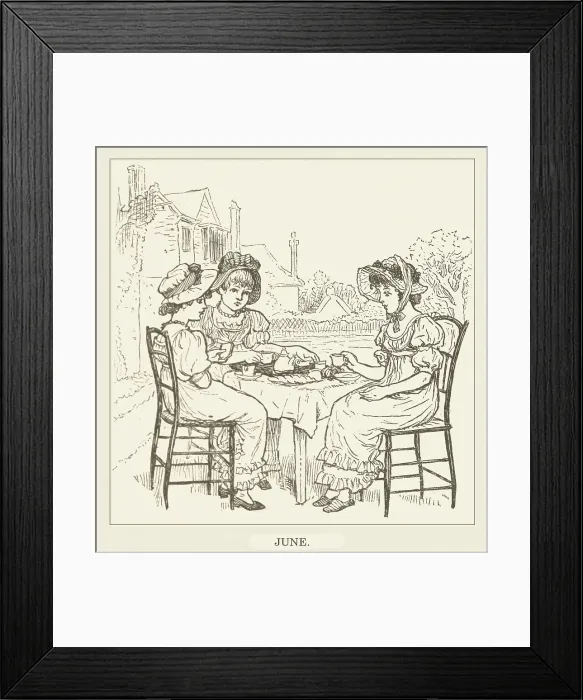 Framed Print : Kate Greenaway Framed Print : Kate Greenaway