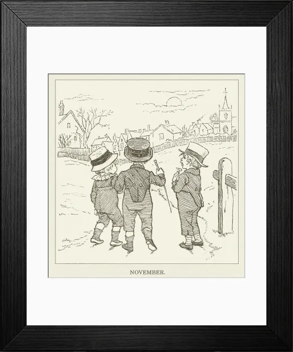 Framed Print : Kate Greenaway Framed Print : Kate Greenaway