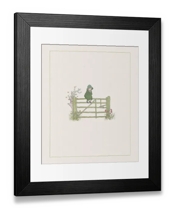 Framed Print : Kate Greenaway Framed Print : Kate Greenaway