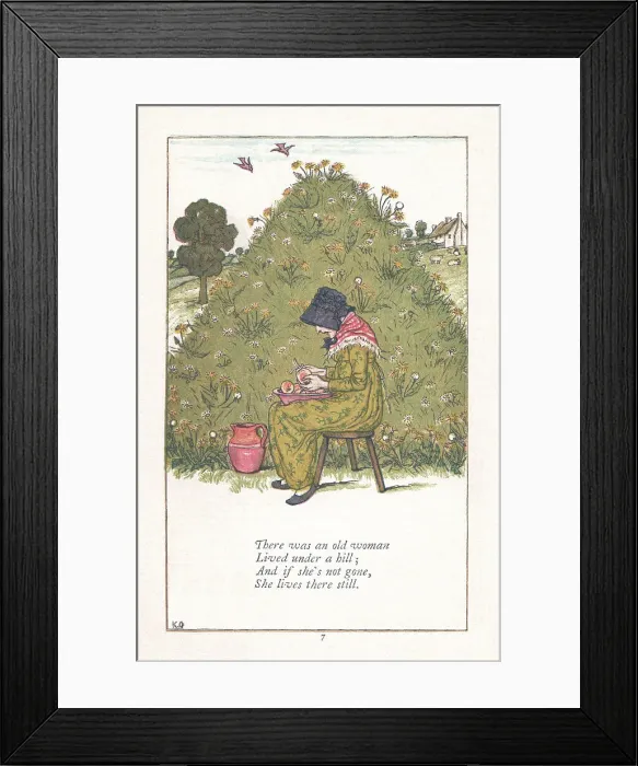 Framed Print : Kate Greenaway