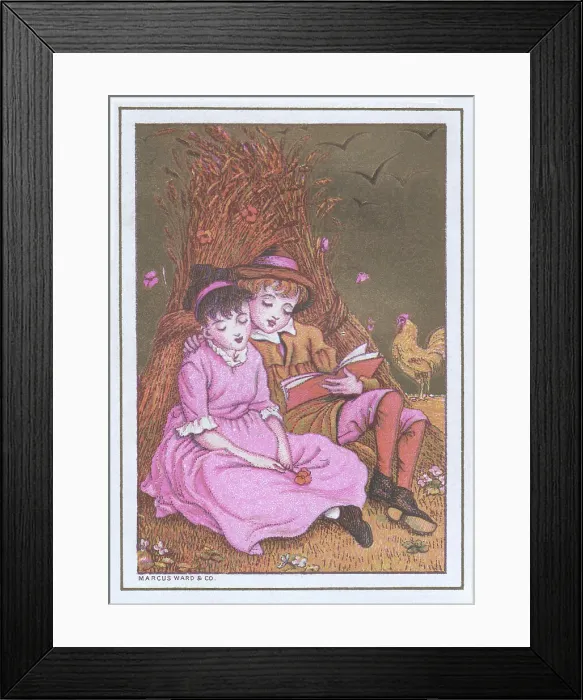 Framed Print : Kate Greenaway Framed Print : Kate Greenaway