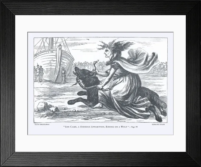 Framed Print : Kate Greenaway Framed Print : Kate Greenaway