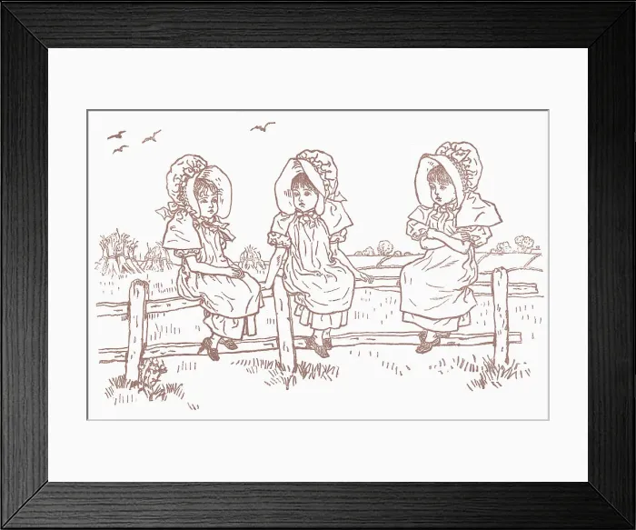 Framed Print : Kate Greenaway