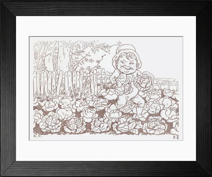 Framed Print : Kate Greenaway Framed Print : Kate Greenaway