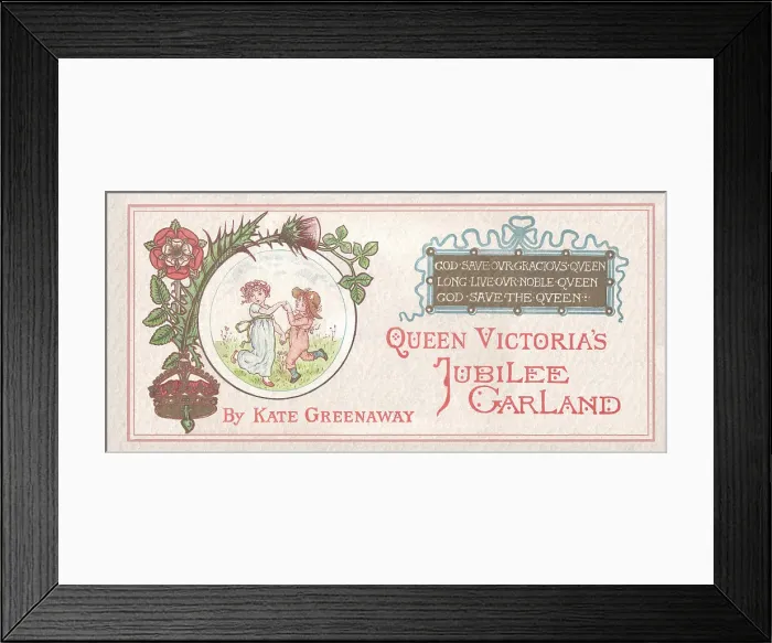 Framed Print : Kate Greenaway Framed Print : Kate Greenaway