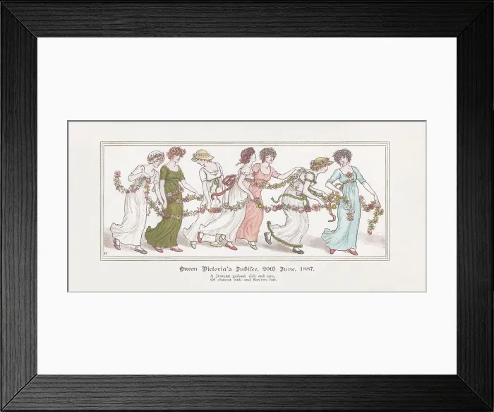 Framed Print : Kate Greenaway Framed Print : Kate Greenaway