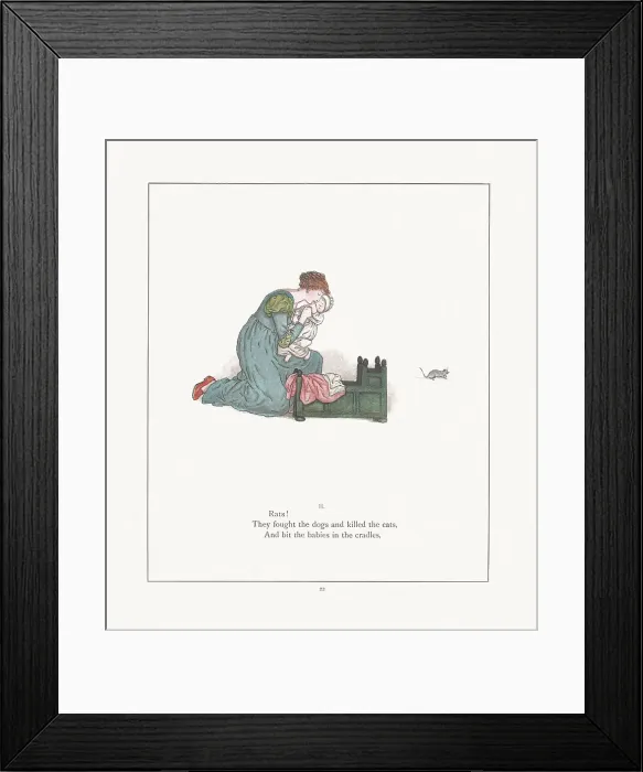 Framed Print : Kate Greenaway Framed Print : Kate Greenaway