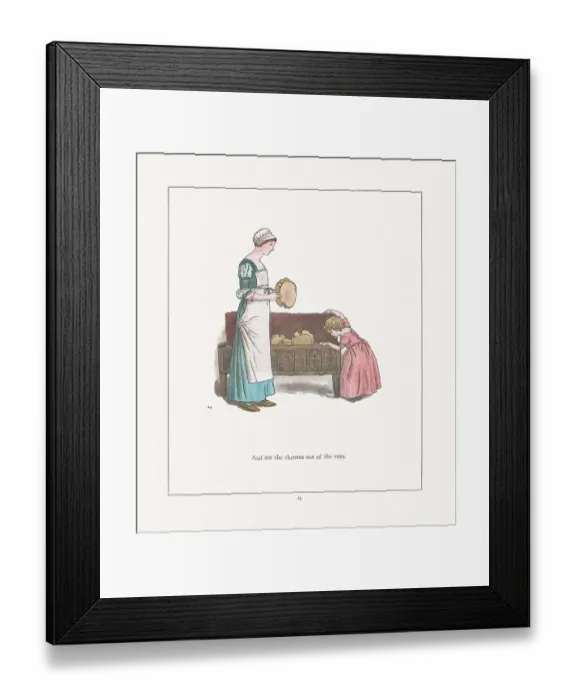 Framed Print : Kate Greenaway