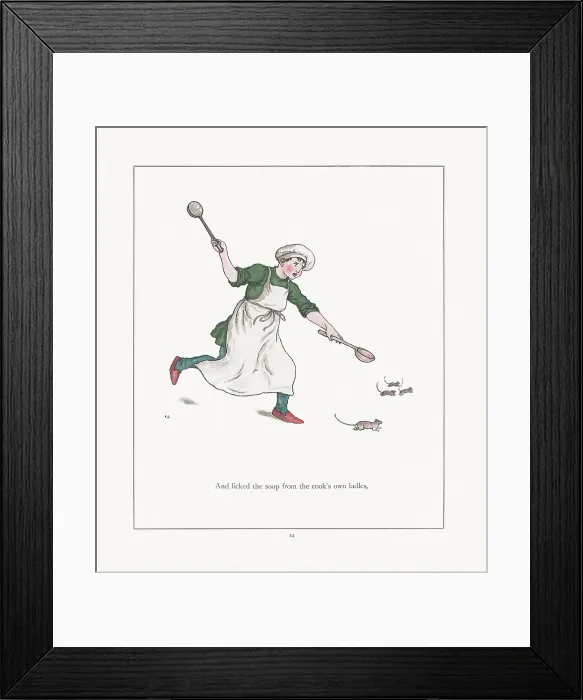 Framed Print : Kate Greenaway Framed Print : Kate Greenaway