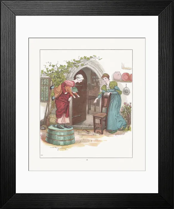 Framed Print : Kate Greenaway Framed Print : Kate Greenaway