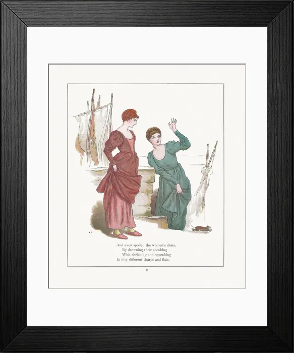 Framed Print : Kate Greenaway Framed Print : Kate Greenaway