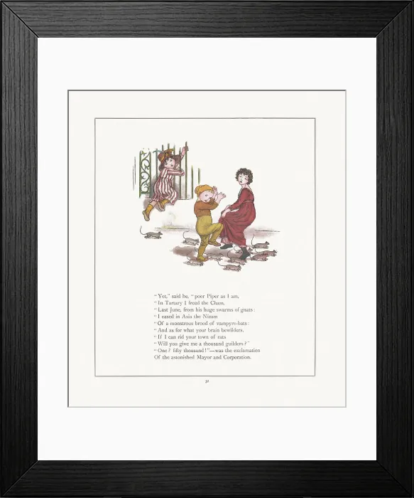 Framed Print : Kate Greenaway Framed Print : Kate Greenaway