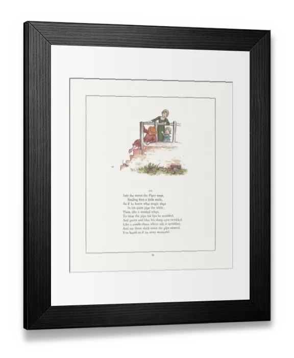 Framed Print : Kate Greenaway Framed Print : Kate Greenaway