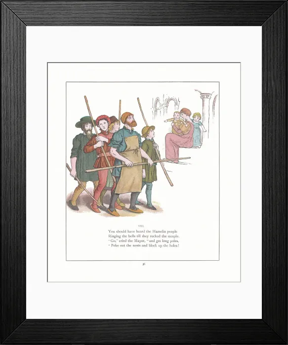 Framed Print : Kate Greenaway Framed Print : Kate Greenaway