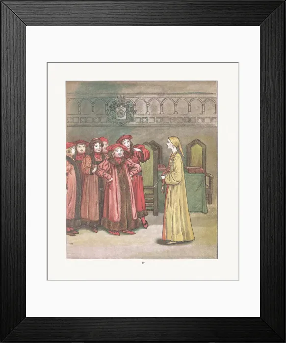 Framed Print : Kate Greenaway Framed Print : Kate Greenaway