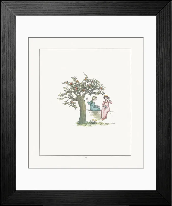 Framed Print : Kate Greenaway Framed Print : Kate Greenaway
