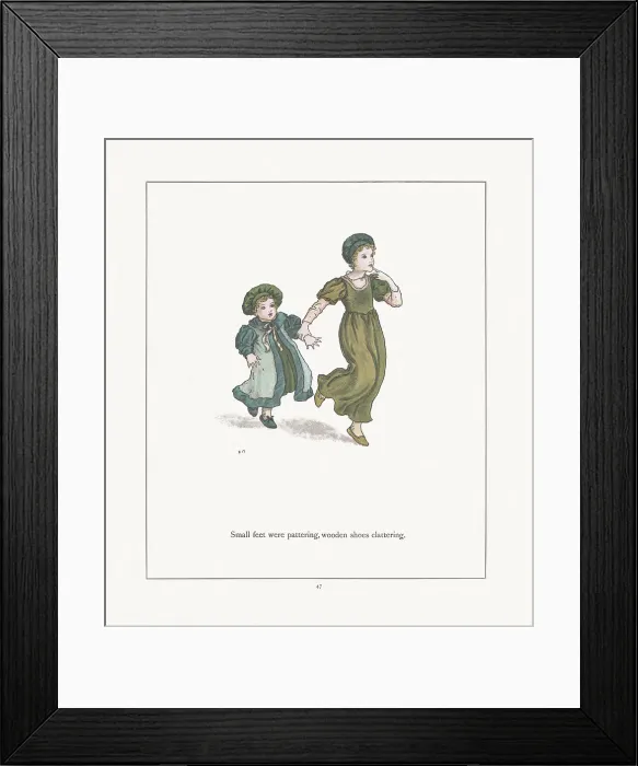 Framed Print : Kate Greenaway Framed Print : Kate Greenaway