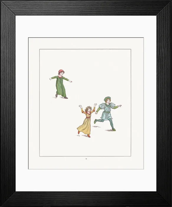 Framed Print : Kate Greenaway Framed Print : Kate Greenaway