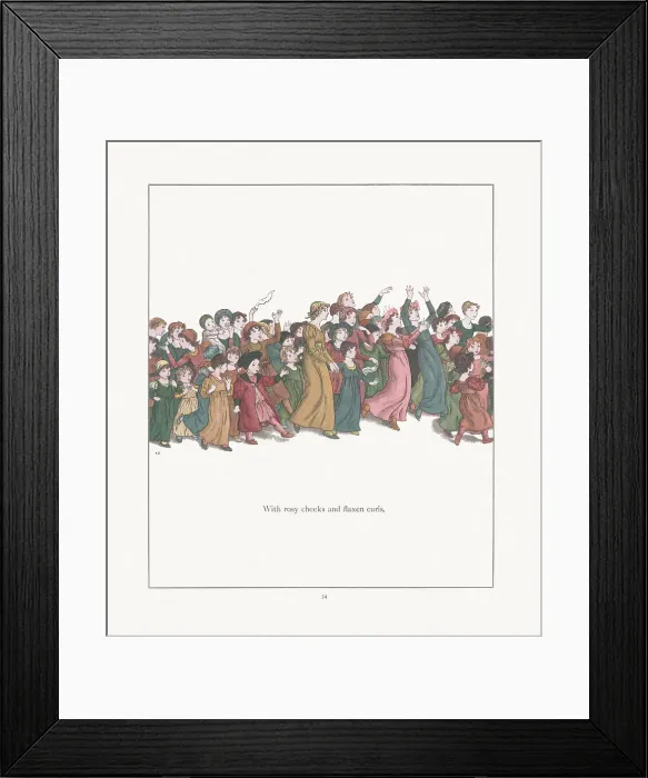 Framed Print : Kate Greenaway Framed Print : Kate Greenaway