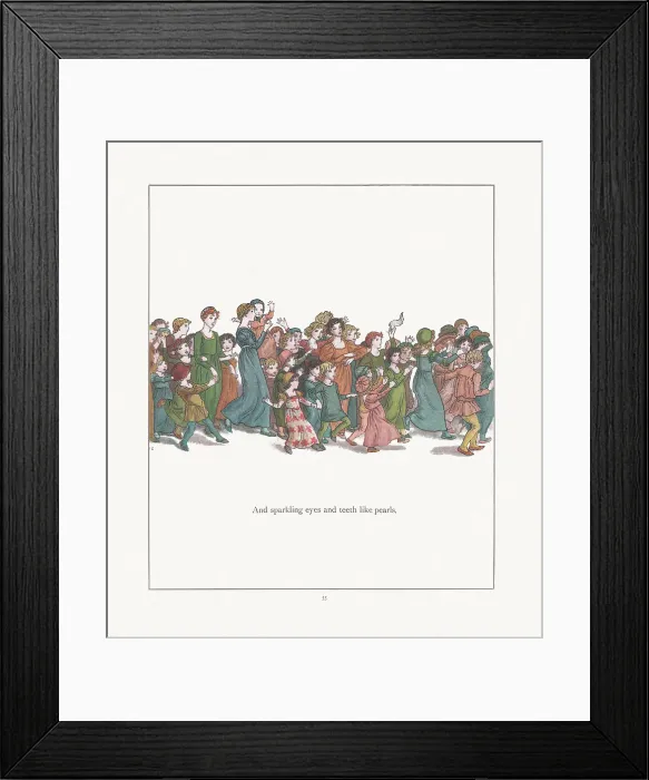 Framed Print : Kate Greenaway Framed Print : Kate Greenaway