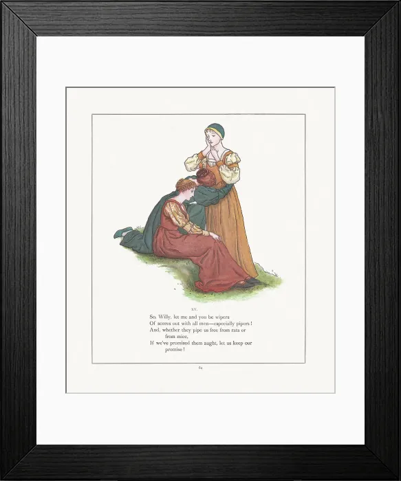 Framed Print : Kate Greenaway Framed Print : Kate Greenaway