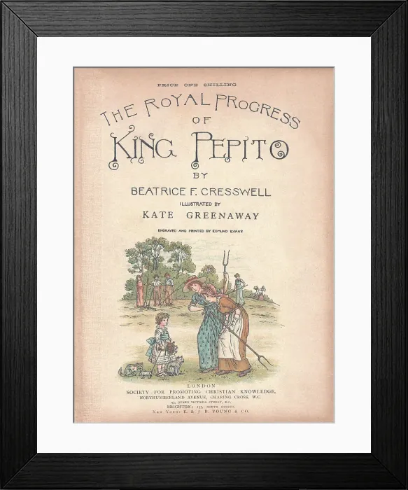 Framed Print : Kate Greenaway Framed Print : Kate Greenaway