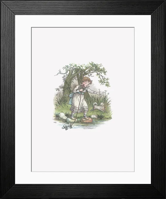 Framed Print : Kate Greenaway Framed Print : Kate Greenaway