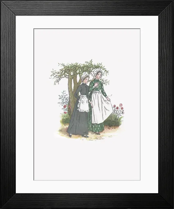 Framed Print : Kate Greenaway Framed Print : Kate Greenaway
