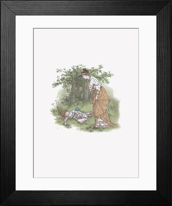 Framed Print : Kate Greenaway Framed Print : Kate Greenaway