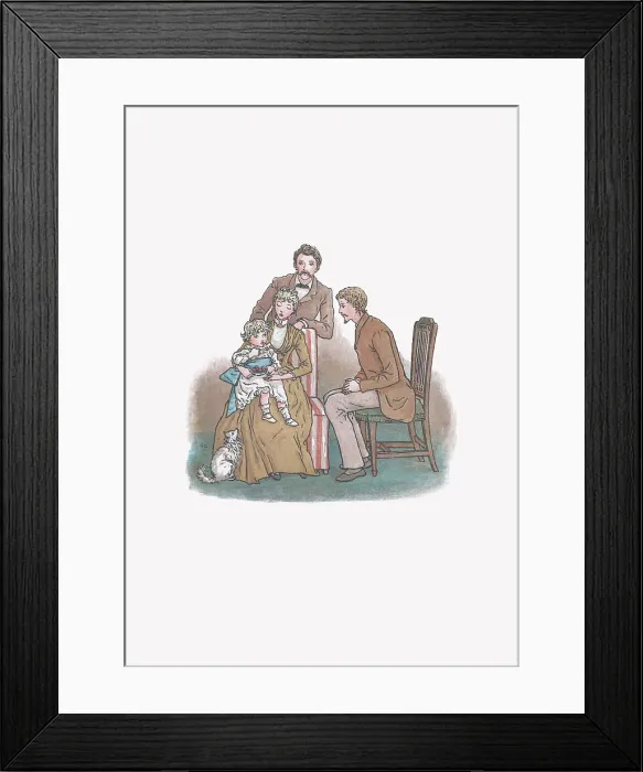 Framed Print : Kate Greenaway Framed Print : Kate Greenaway