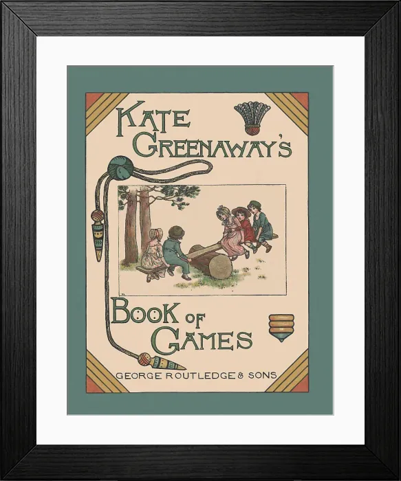 Framed Print : Kate Greenaway Framed Print : Kate Greenaway