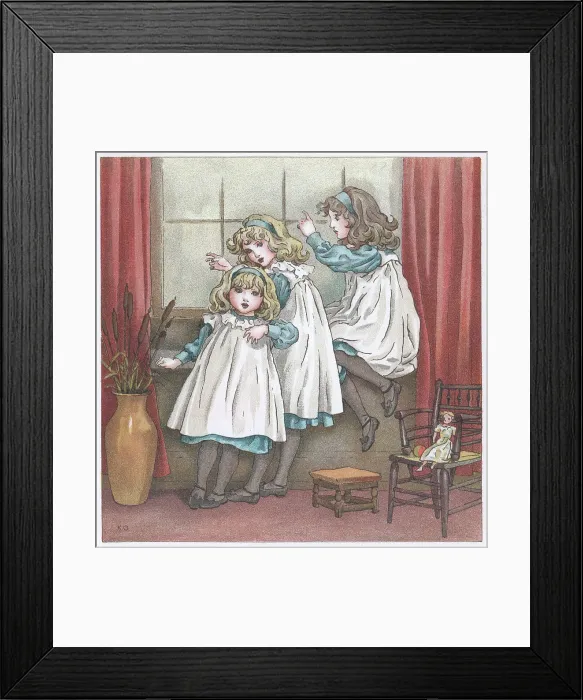 Framed Print : Kate Greenaway Framed Print : Kate Greenaway