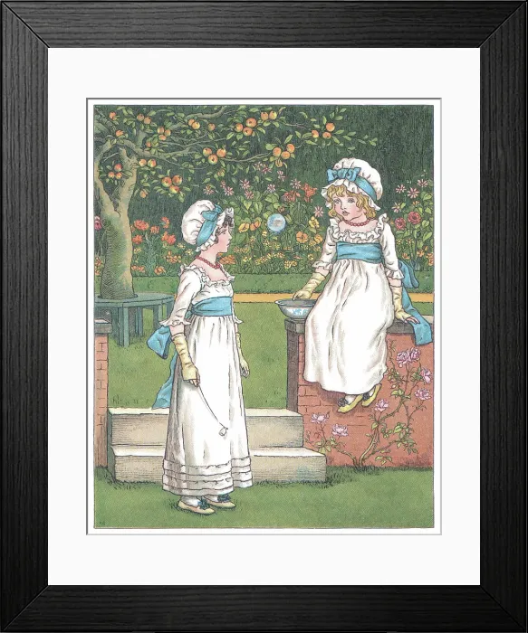 Framed Print : Kate Greenaway Framed Print : Kate Greenaway
