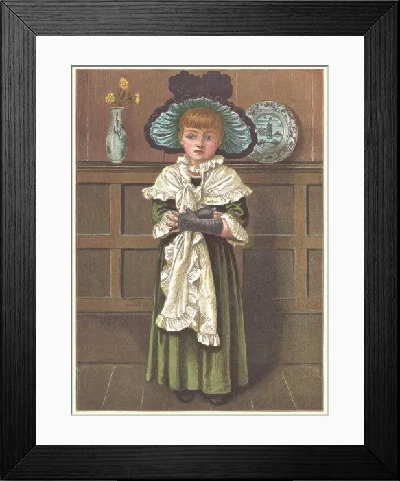 Framed Print : Kate Greenaway Framed Print : Kate Greenaway