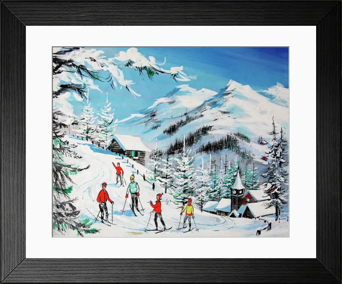 Framed Print : Christmas card Framed Print : Christmas card