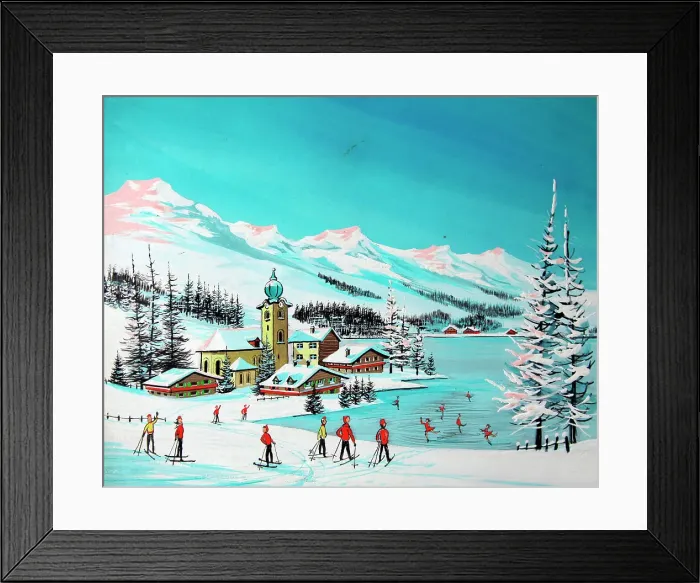 Framed Print : Christmas card Framed Print : Christmas card