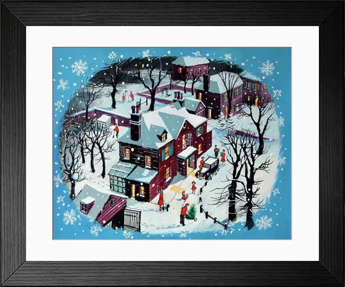 Framed Print : Christmas card Framed Print : Christmas card