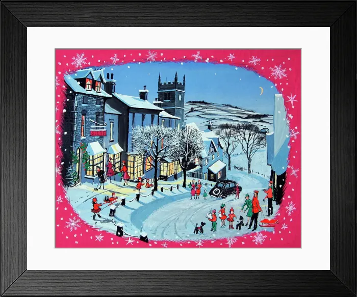 Framed Print : Christmas card Framed Print : Christmas card