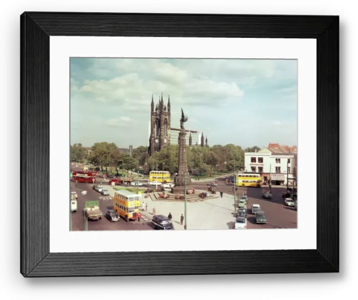 Framed Print : Newcastle upon Tyne - Haymarket Framed Print : Newcastle upon Tyne - Haymarket