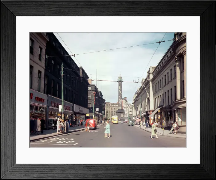 Framed Print : Newcastle upon Tyne - Granger Street Framed Print : Newcastle upon Tyne - Granger Street