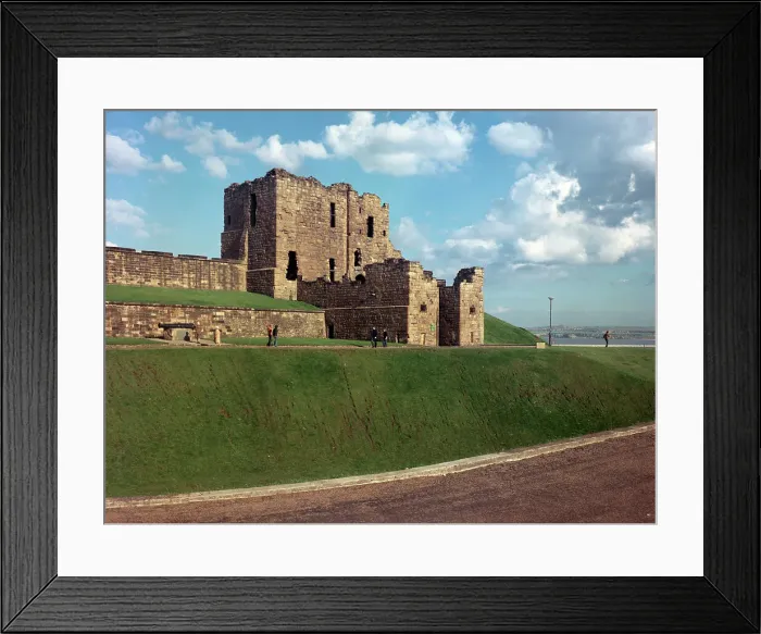 Framed Print : Tynemouth - Castle Framed Print : Tynemouth - Castle
