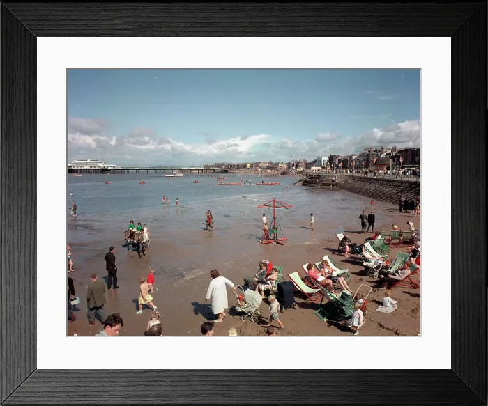 Framed Print : Morecambe - Sands Framed Print : Morecambe - Sands