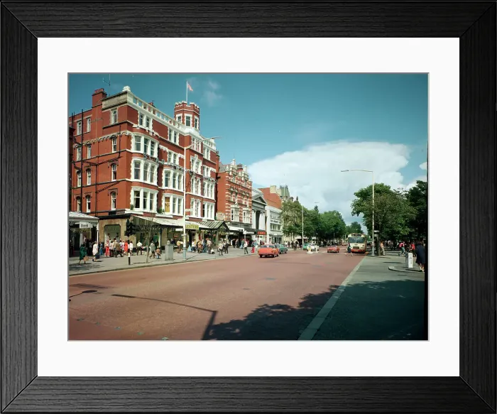 Framed Print : Southport - Lord Street Framed Print : Southport - Lord Street