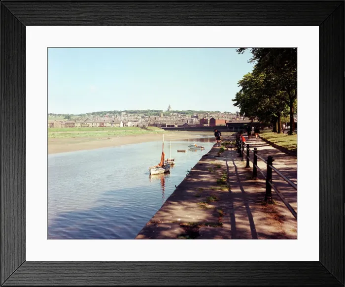 Framed Print : Lancaster - St George's Quay Framed Print : Lancaster - St George's Quay