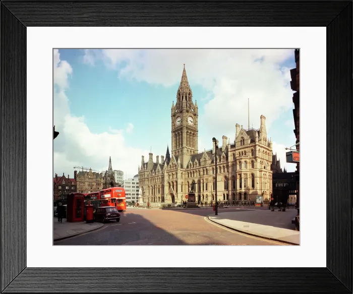 Framed Print : Manchester - The Town Hall Framed Print : Manchester - The Town Hall