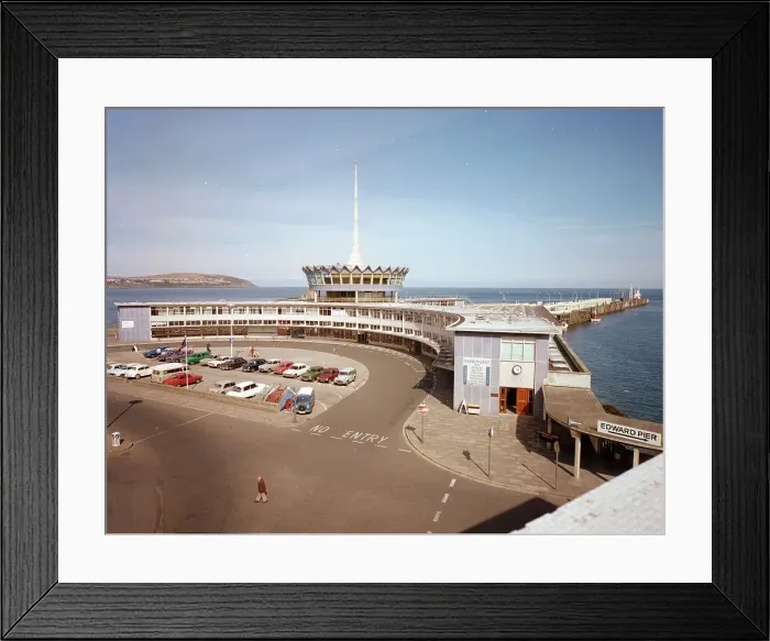 Framed Print : Douglas - Sea Terminal Framed Print : Douglas - Sea Terminal