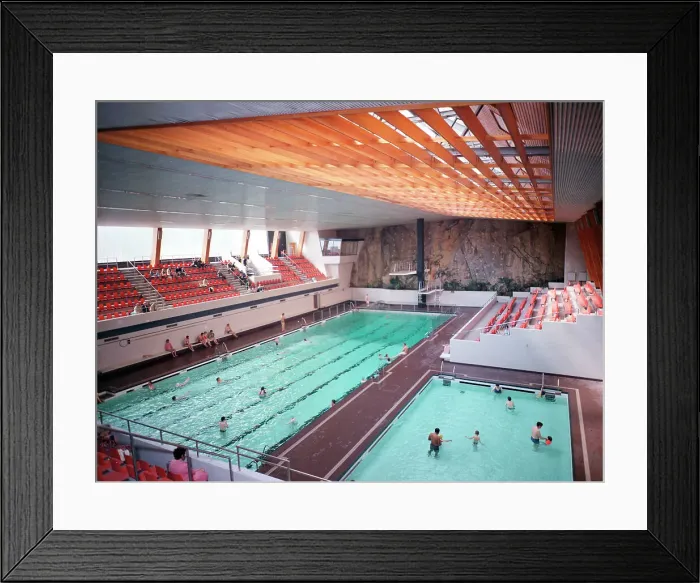 Framed Print : Douglas - Derby Castle Aquadrome Framed Print : Douglas - Derby Castle Aquadrome