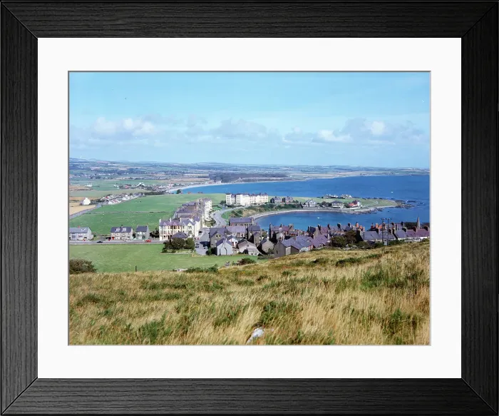Framed Print : Port St. Mary - Two Bays Framed Print : Port St. Mary - Two Bays