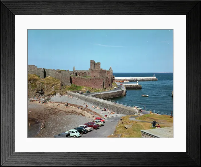 Framed Print : Peel - Castle Framed Print : Peel - Castle