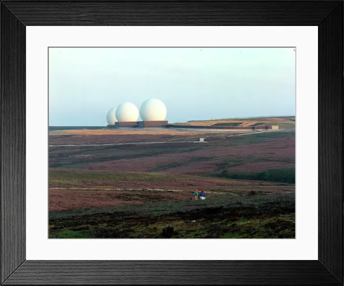 Framed Print : Whitby - Fylingdales Framed Print : Whitby - Fylingdales